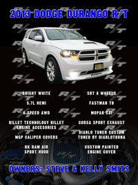 2013 Durango Car Show Sign