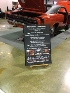 1970 Charger Car Show Display Sign
