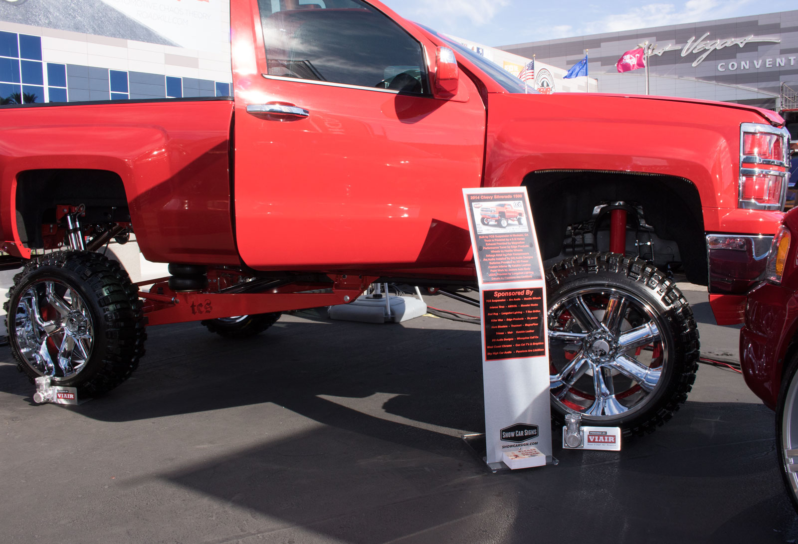 2014 Silverado Car Show Display Stand
