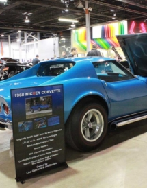 Nikey Corvette Car Show Board