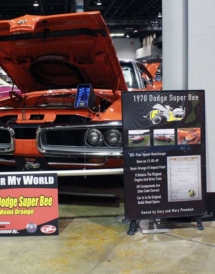 Super Bee Car Show Board