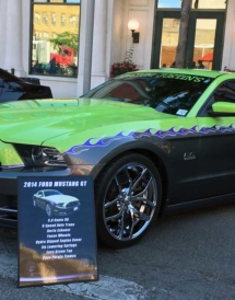 Mustang Car Show Board