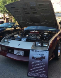 Camaro Car Show Board