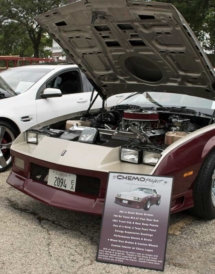 Camaro Car Show Board