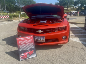 Chevy Camaro Car Show Board