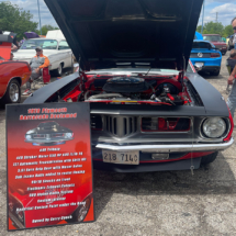 70 Barracuda Show Board