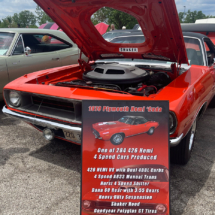 70 Hemi Cuda Show Board