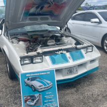 84 Camaro Z28 Show Board