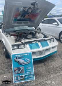 84 Camaro Z28 Show Board