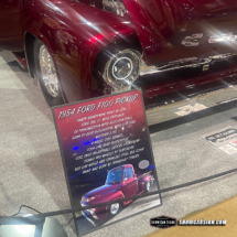 1954 Ford F100 Car Show Board