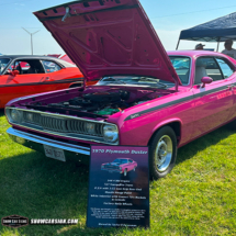 1970 Plymouth Duster Car Show Board